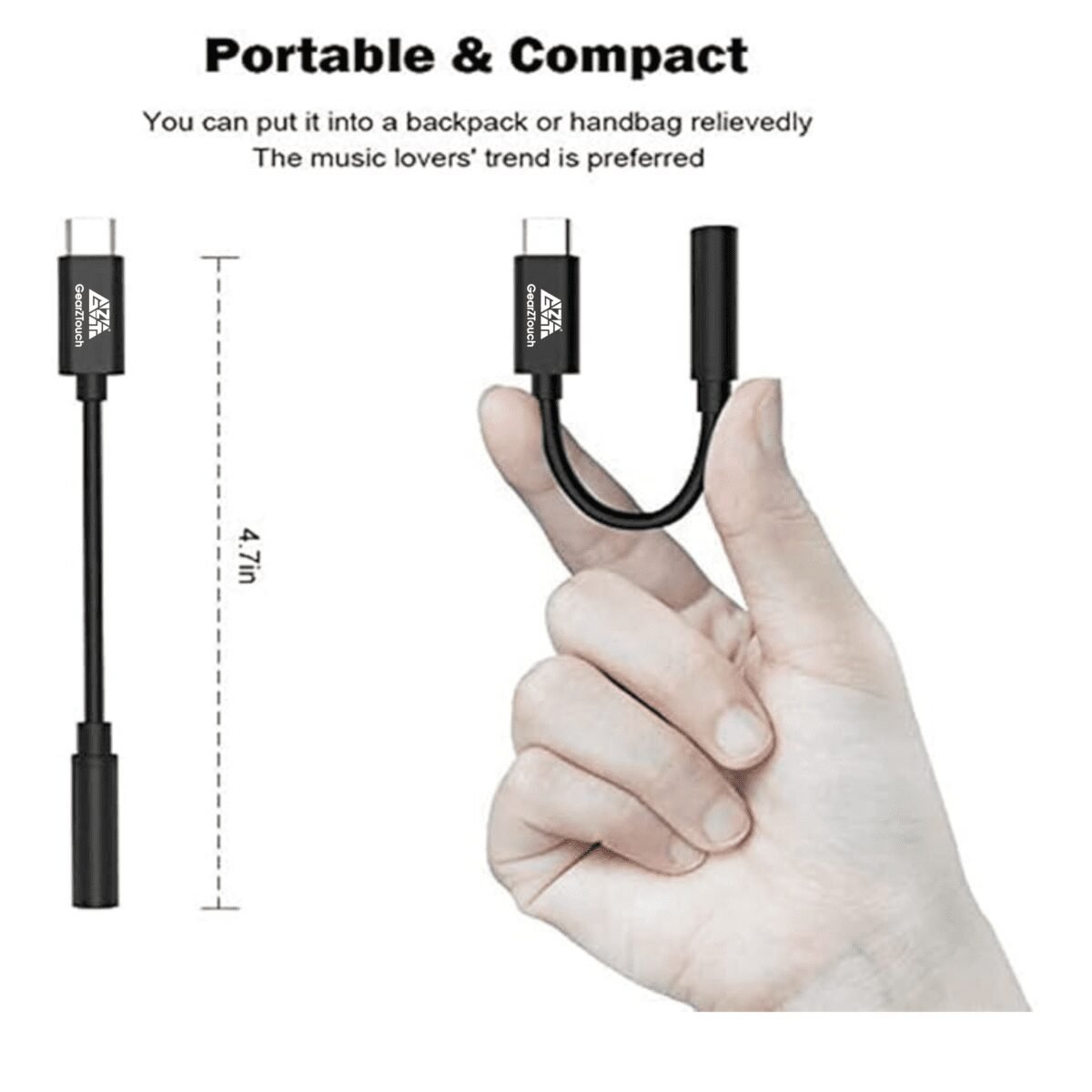 Plug & Play USB-C to Aux Converter - Image 6