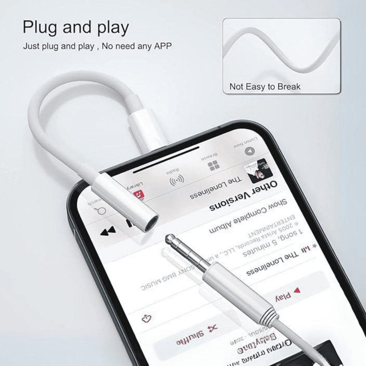 Lightning to Aux Adapter – Apple Compatible - Image 5
