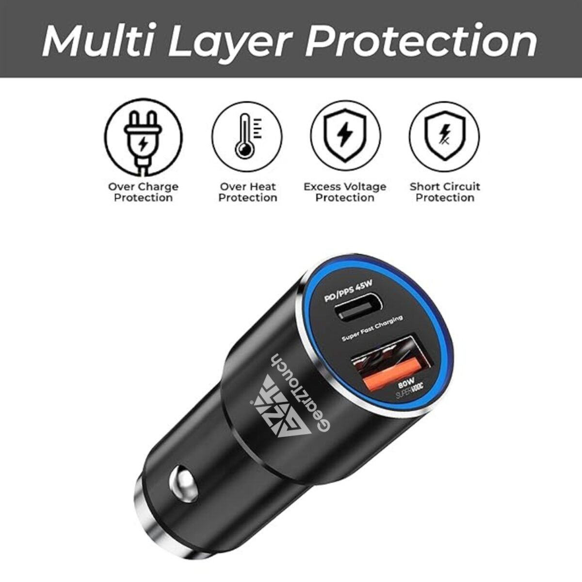 Metal 125W Car Charger - Image 6