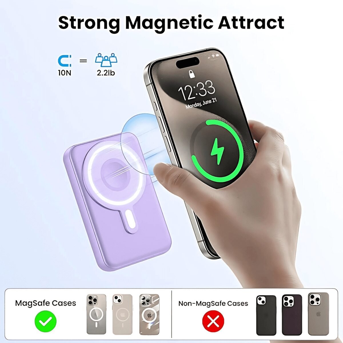 Volt Bank MagSafe Ultra 3 in 1 Power Bank for iPhone, iWatch & AirPods with MOJO FREE - Image 6