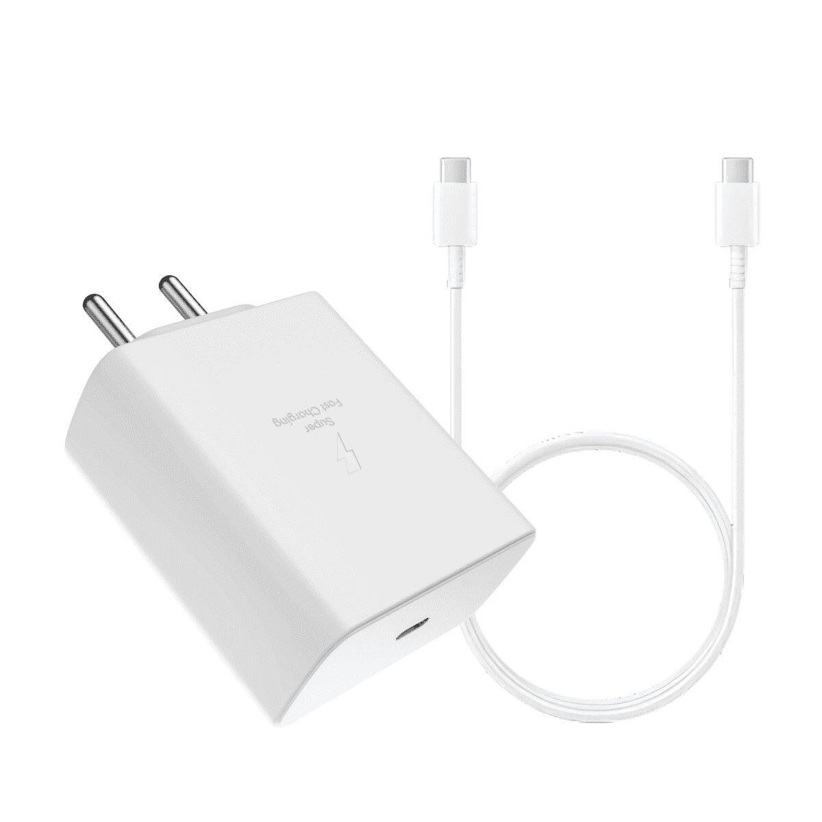 GearZTouch SPARK 45W Fast Charger | PD & PPS 3.0 | Super Fast Charging for Samsung, iPhone, Laptops & More - Image 1