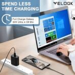 GearZTouch SPARK 45W Fast Charger | PD & PPS 3.0 | Super Fast Charging for Samsung, iPhone, Laptops & More - Image 5