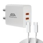 SPARK 90W DUAL C TYPE Travel Adapter with PPS 3.0 with C to C Cable