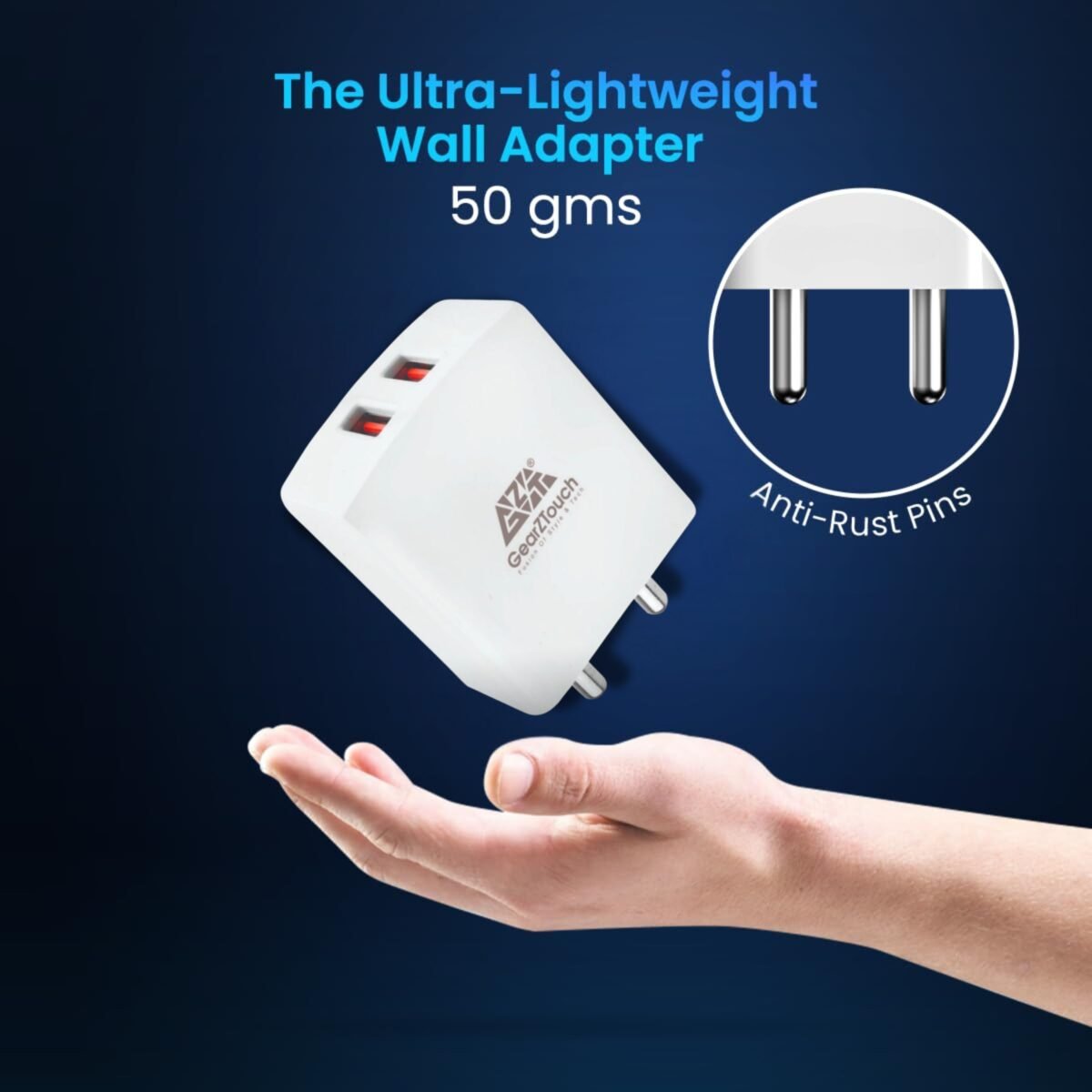 17W DUAL USB PORT CHARGER - Image 2
