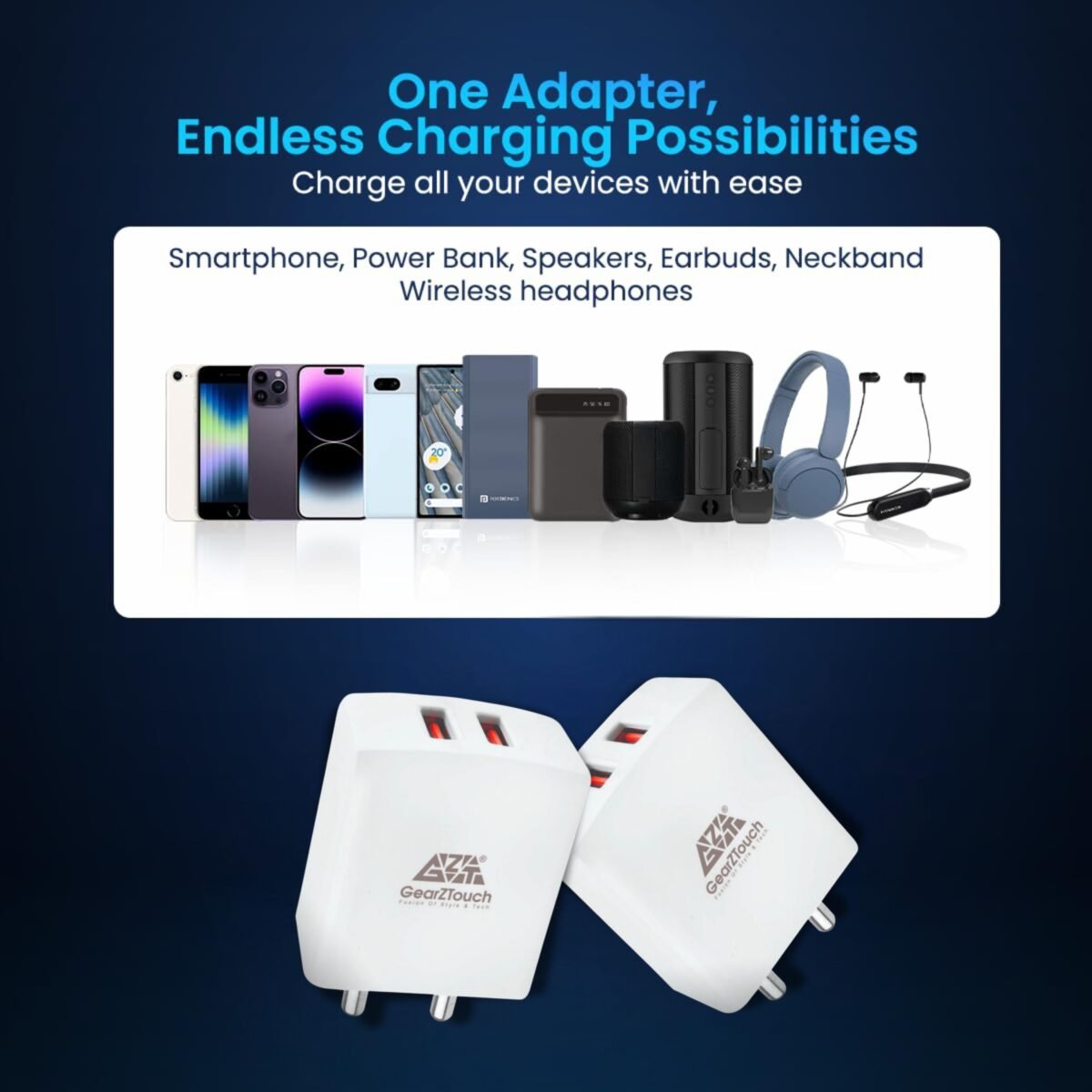 17W DUAL USB PORT CHARGER - Image 4
