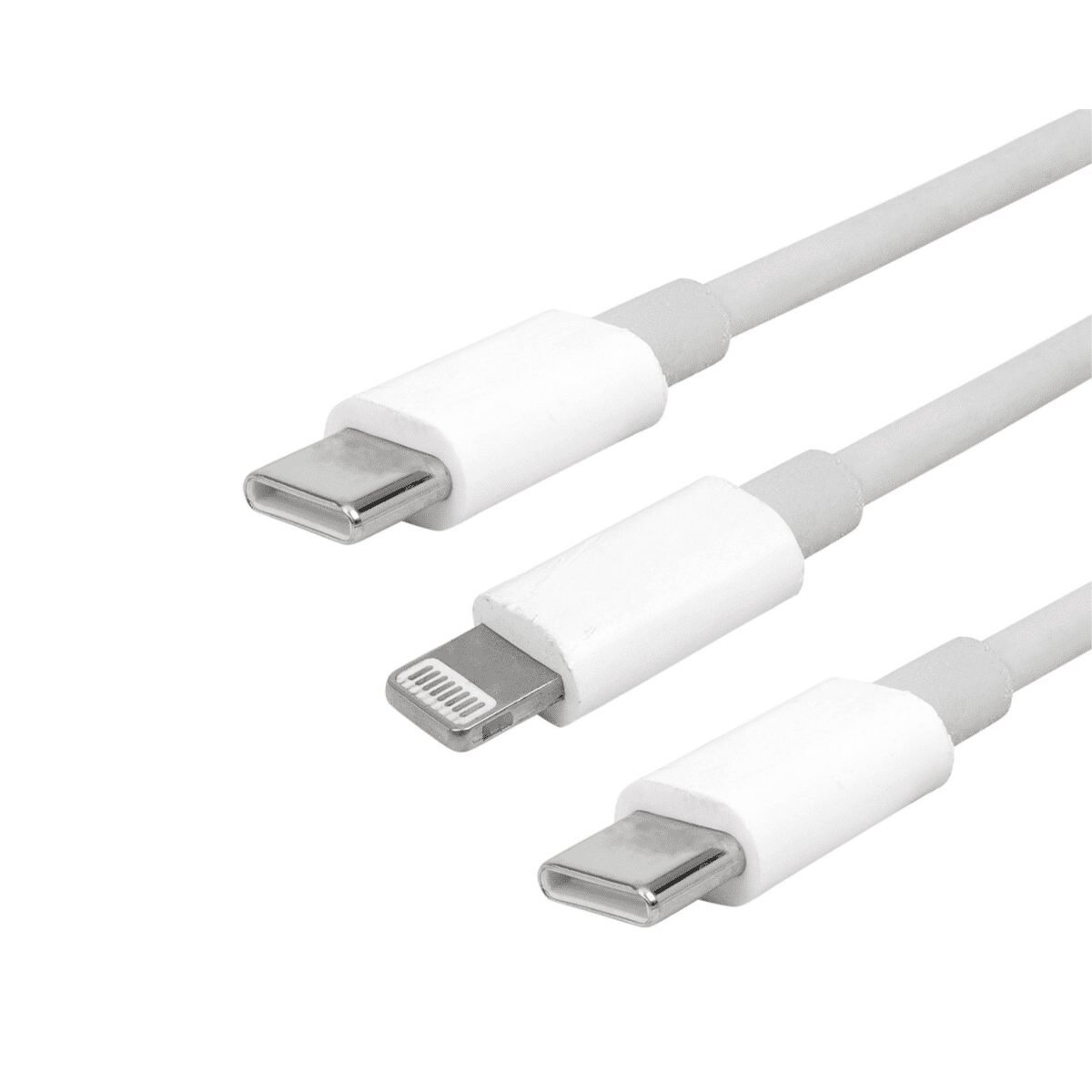Gearztouch 2-in-1 Cable | USB-C to USB-C & USB-C to Lightning Cable - Image 4
