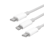 Gearztouch 2-in-1 Cable | USB-C to USB-C & USB-C to Lightning Cable - Image 4