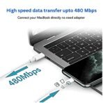 Gearztouch 2-in-1 Cable | USB-C to USB-C & USB-C to Lightning Cable - Image 6