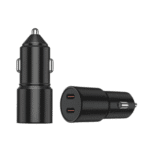 GearZTouch 90W Dual C-Type Car Charger – Ultra-Fast Smart Charging On-the-Go