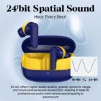 GearzTouch Pulse True Wireless Earbuds – 50 Hours Battery | Super Bass | Adaptive Noise Canceling - Image 9