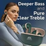 GearZTouch Trendy Pods – 42H Playtime, Deep Bass, Bluetooth 5.3 | Stylish True Wireless Earbuds with Noise Cancellation - Image 5