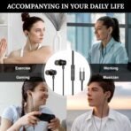 GearzTouch Oasis Tunify Series Type-C Wired Handsfree with Mic, Bass Boosted Sound, Volume Control & Tangle-Free Cable – Compatible with All Type-C Devices - Image 4